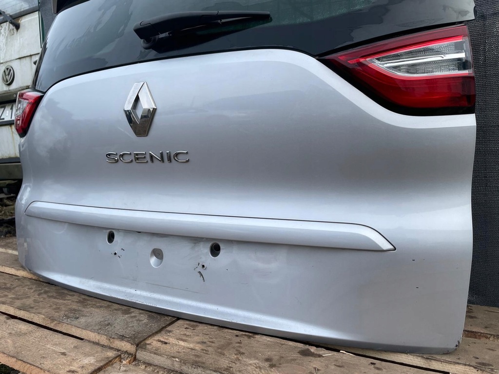 фото №5, Крышка багажника багажника renault grand scenic iv цвет ted69 pń