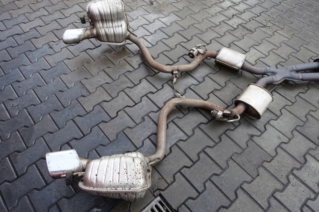 фото №6, Mercedes r230 sl гаситель конечный выхлоп sl350 катализатор 2304903314