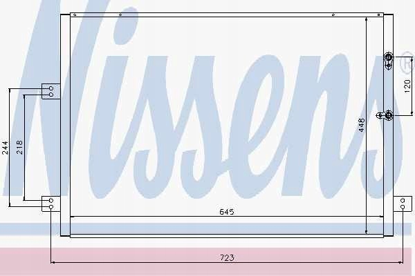 фото №3, Радіатор кондиціонера toyota