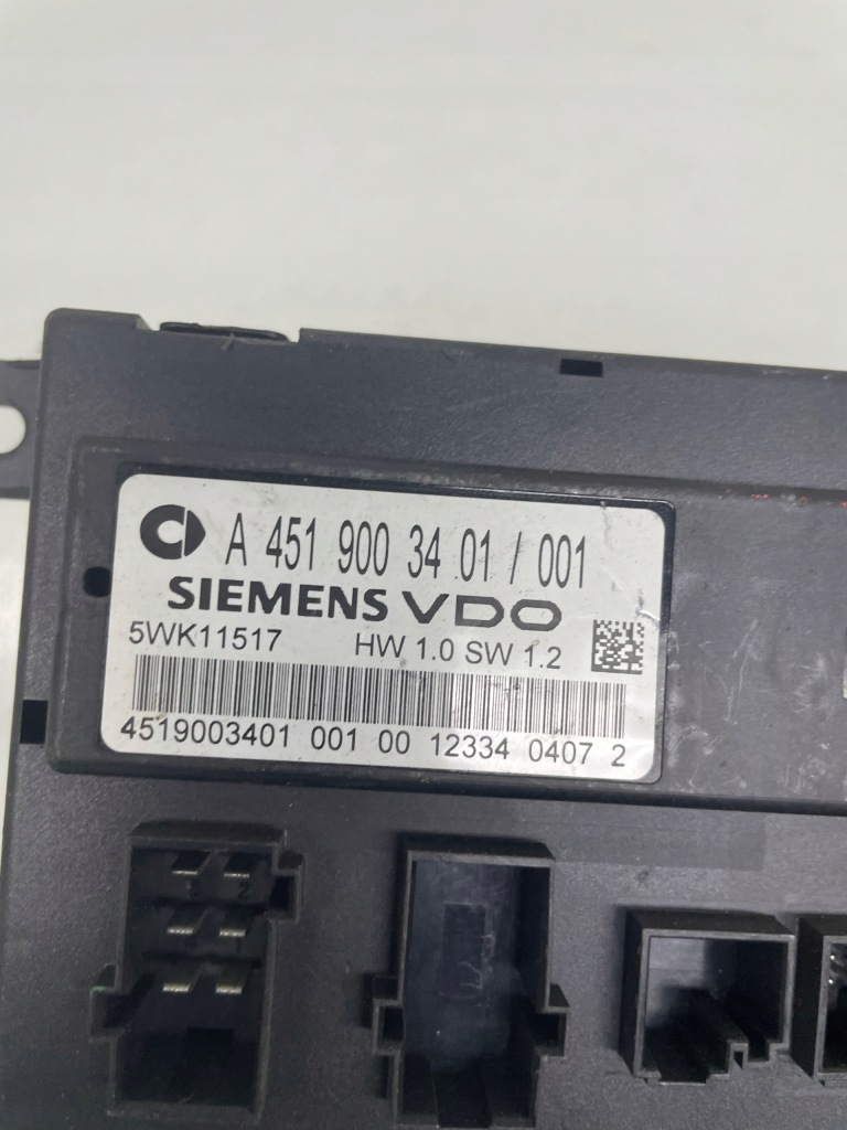 фото №2, Модуль блок керування smart a4519003401