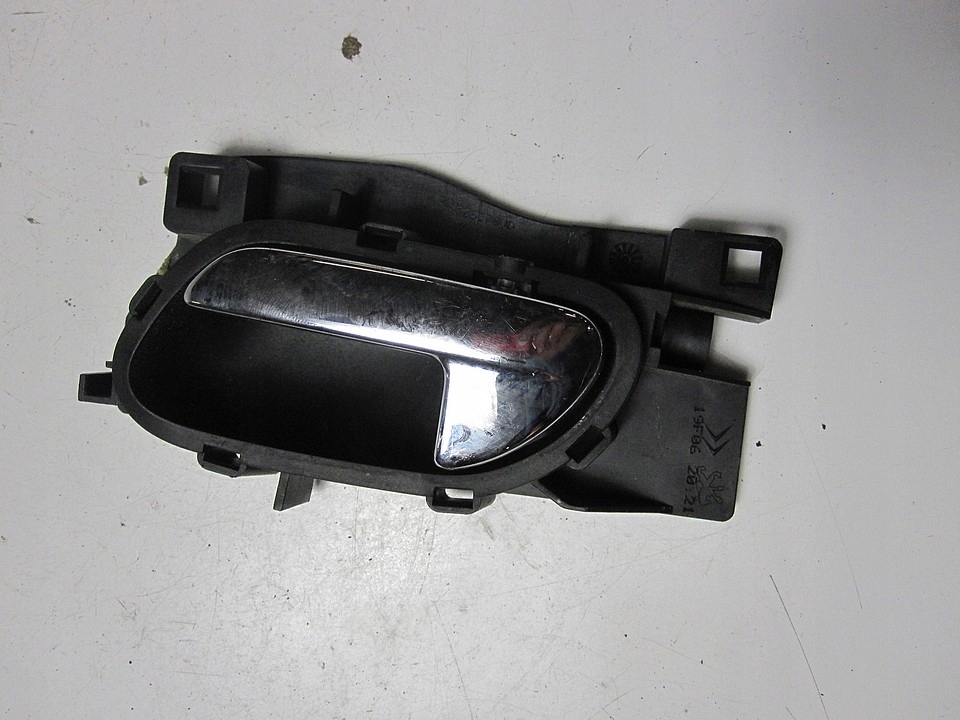 фото №1, Ручка внутренняя передняя перед левая peugeot 407 хром