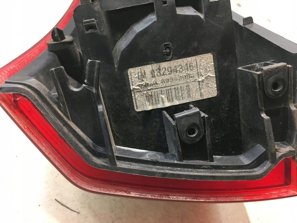 фото №9, Лампа правый задняя opel meriva a 93294346