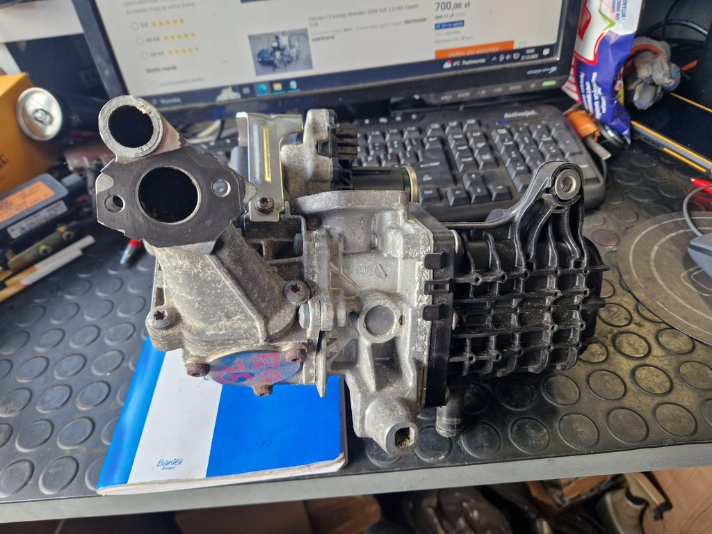 фото №4, Клапан egr радиатор 2.0 hdi