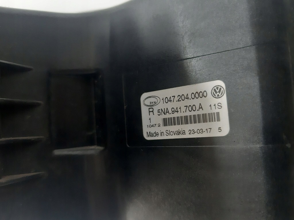 фото №5, Протитуманна фара правий vw tiguan ii 5na повний