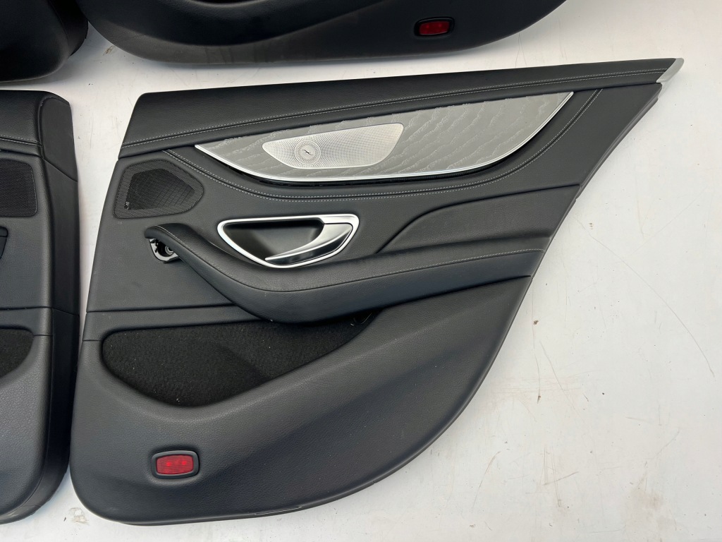 фото №14, Mercedes cls w257 салон сиденья кожа заднее сиденье комплект europa n