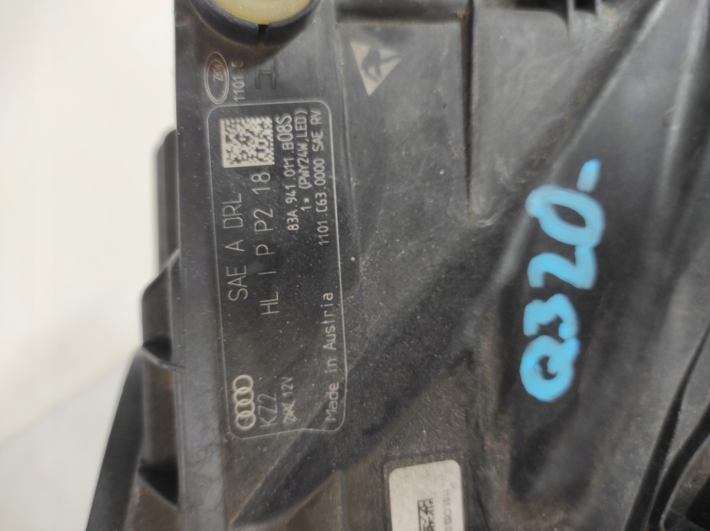 Audi q3 20- фара лівий перед led 83a 941 011 b08s америка Доставка