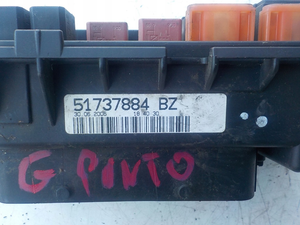 фото №4, Fiat grande punto коробка предохранителей 51737884