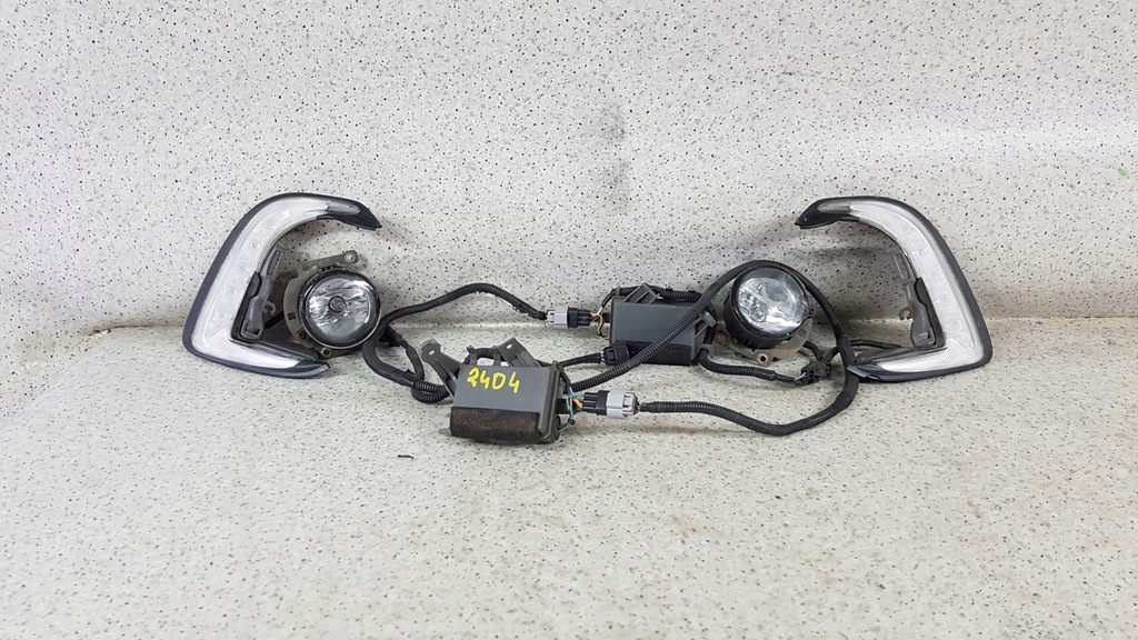 фото №1, Mitsubishi asx 2013 - противотуманная фара led drl движение dziennej + жгут комплект 2404