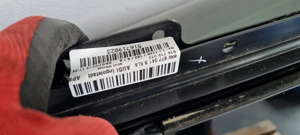 фото №12, Sq5 8r q5 lift люк люк панорама шторка czarna sline 8r0877041b