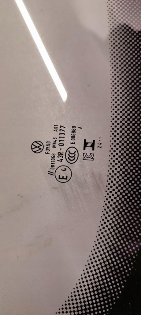 Vw tayron стекло лобовое передняя 571845011n с Разборки