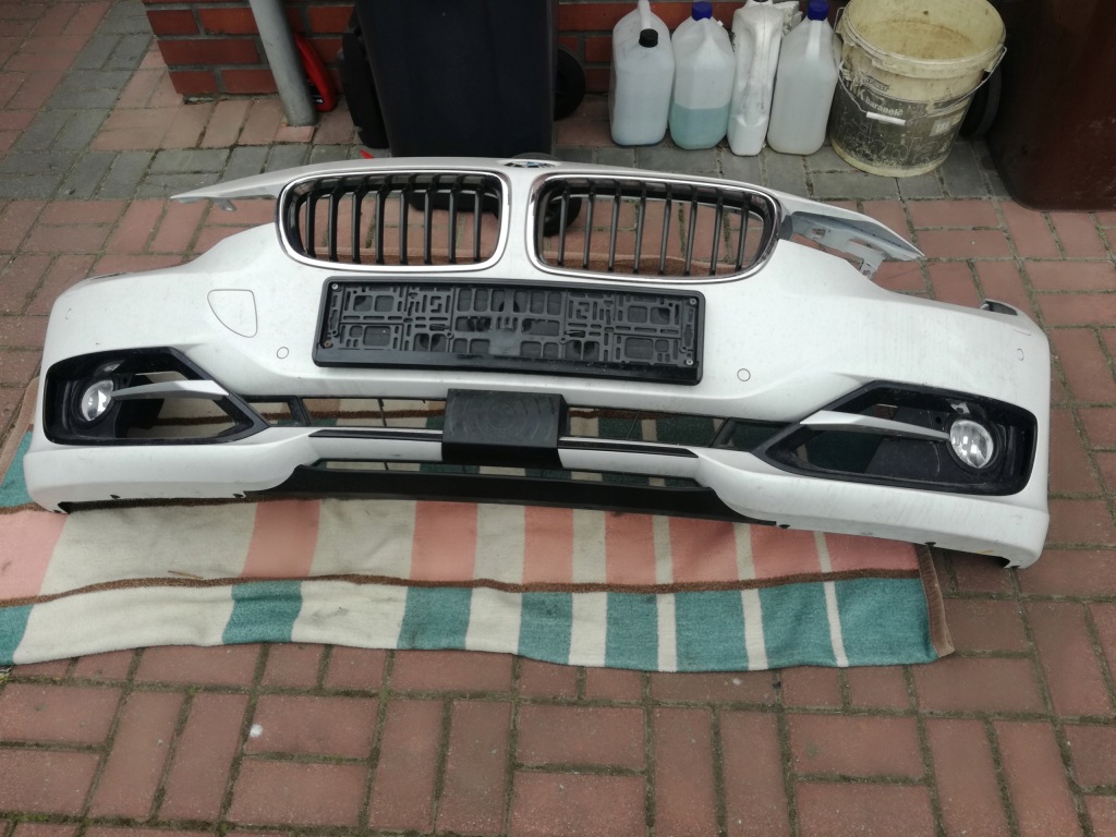 фото №1, Бампер перед комплект bmw 3 f30,f31sport pod радар