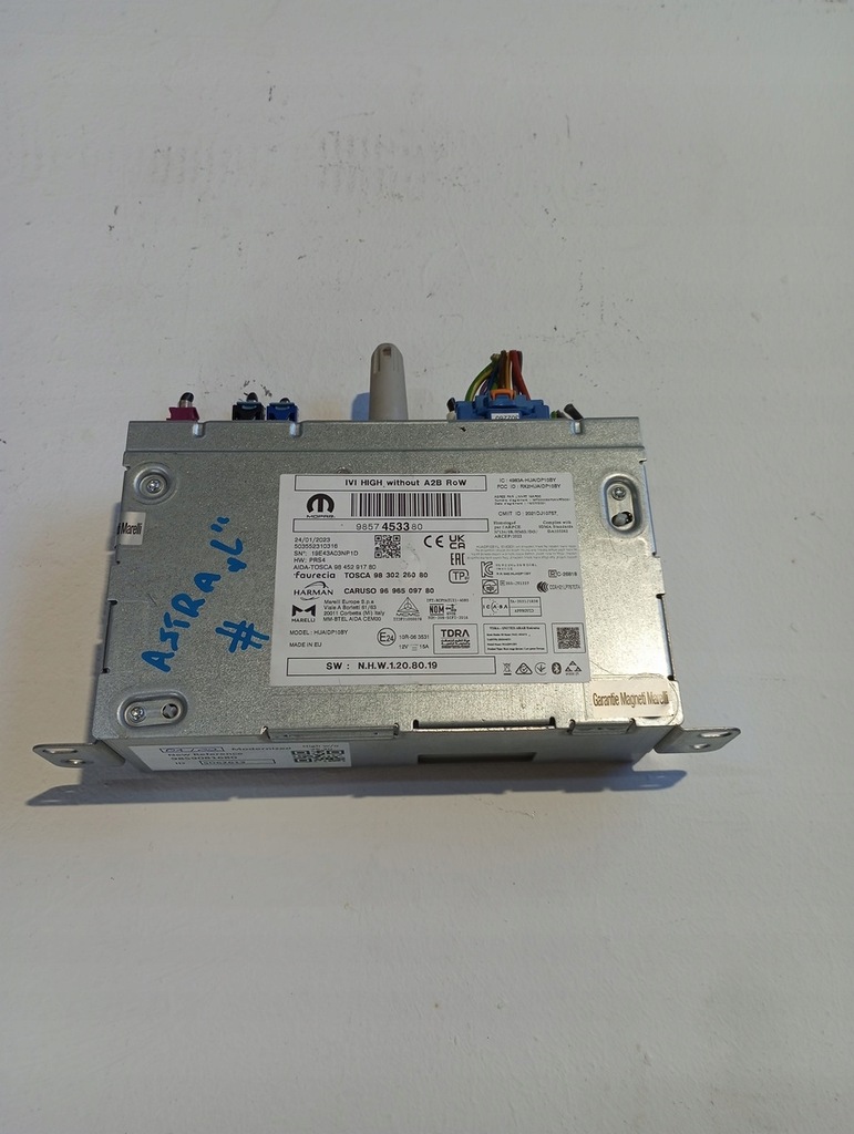 фото №1, Радио opel astra l 6 vi 9857453380