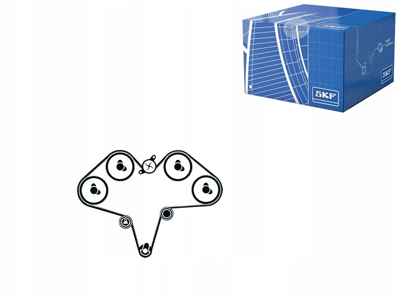 фото №1, Skf комплект - набор ремень распределительного вала 2445035510 244