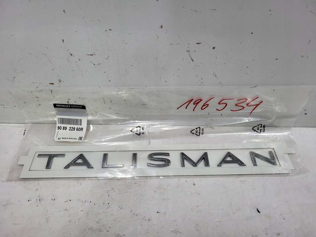 фото №1, Емблема кришки renault talisman 908922960r