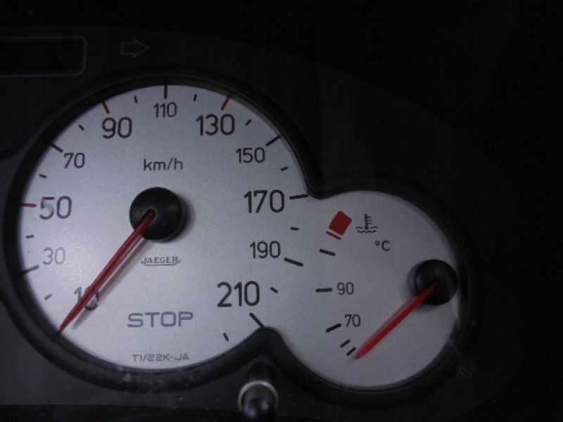 фото №6, Peugeot 206 лічильник прилади lift 1.4b 9655976380