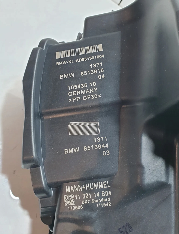 Корпус фільтра витратомір bmw x1 f48 8513916 8570107 5wk98505 potestowy Недорого