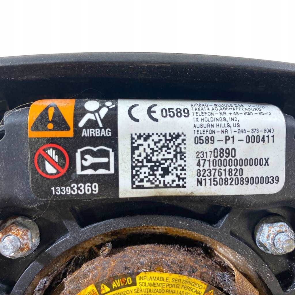 фото №8, Chevrolet camaro 2015 подушка повітряна подушка безпеки керма