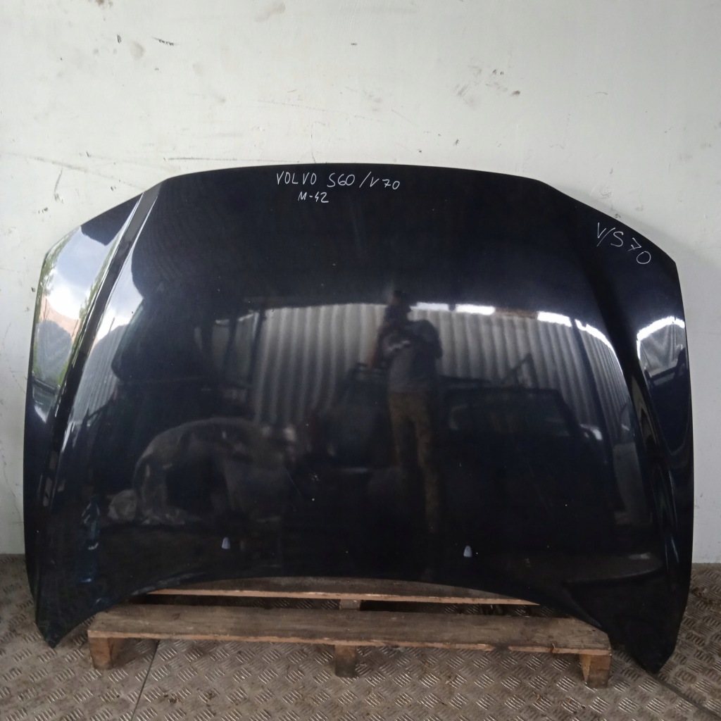 фото №1, Volvo s60 i v70 капот крышка двигателя czarna alu