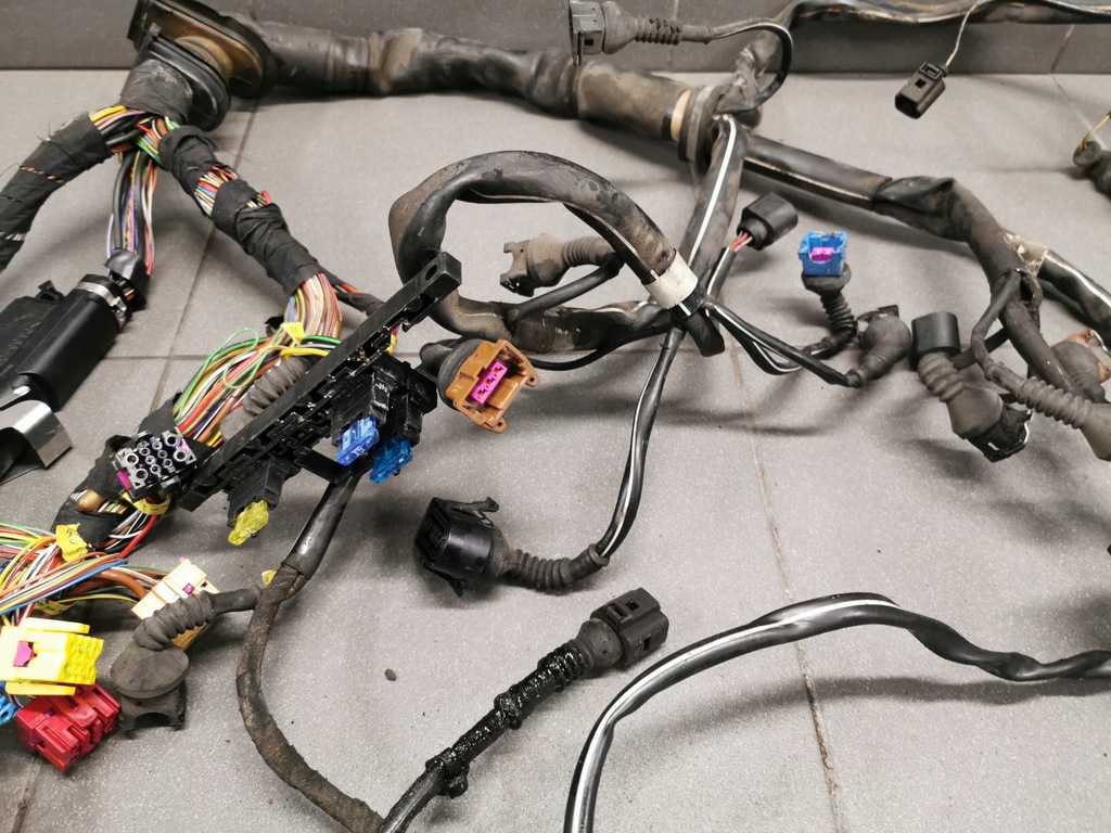 фото №9, Жгут двигателя audi a8 d2 uk 2.8 apr 4d2971713aa