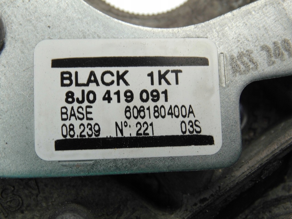 фото №9, Воздуховод audi tt 8j 2008r. кожа оригинал