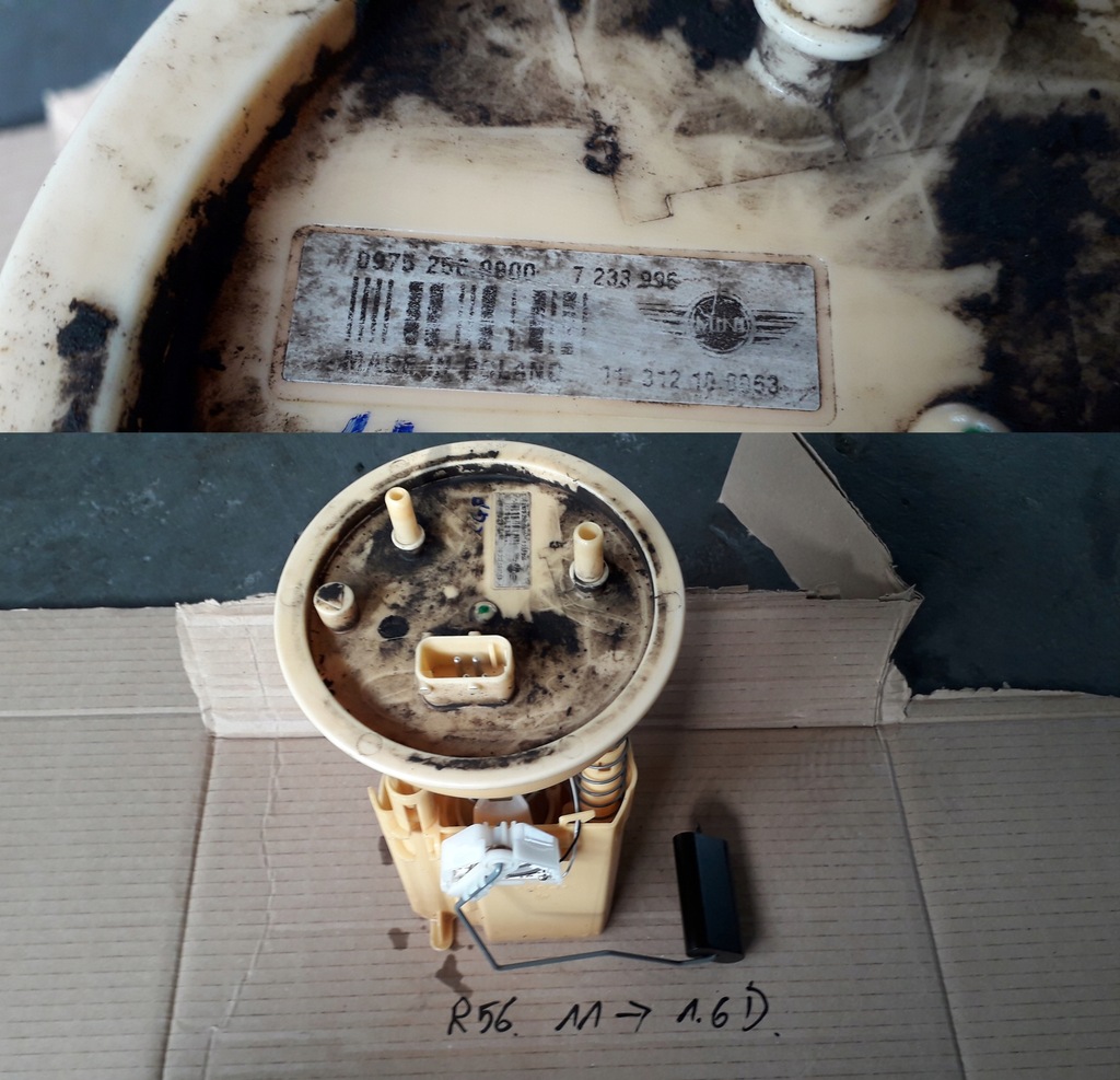 фото №1, Mini оригінальний номер 7233996 насос пального