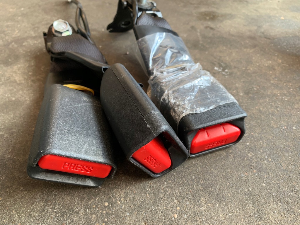 фото №2, Renault koleos ii защёлки ремней задних комплект