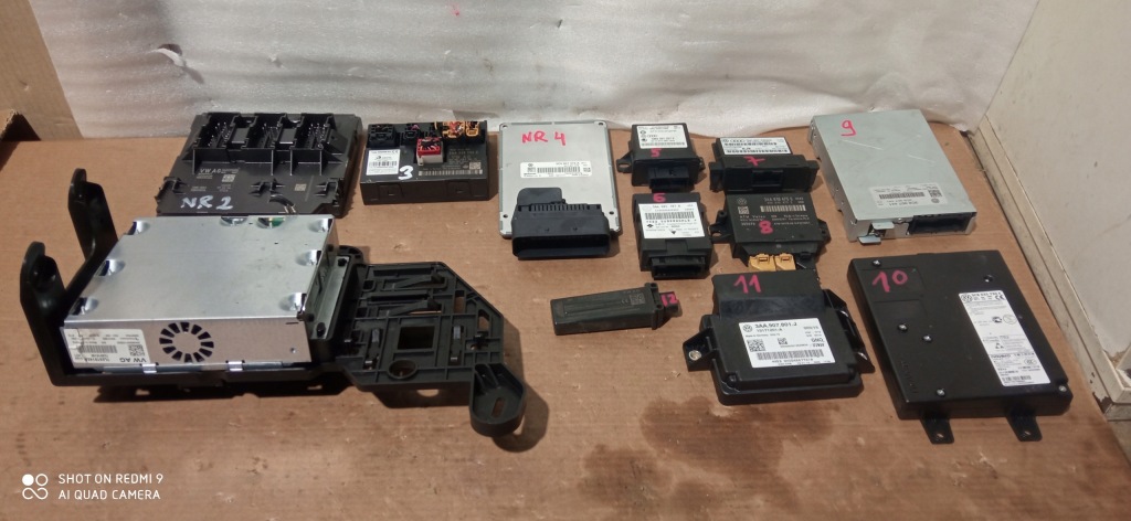 фото №1, Vw passat b7 cc блок керування підвіска 3c0907376a