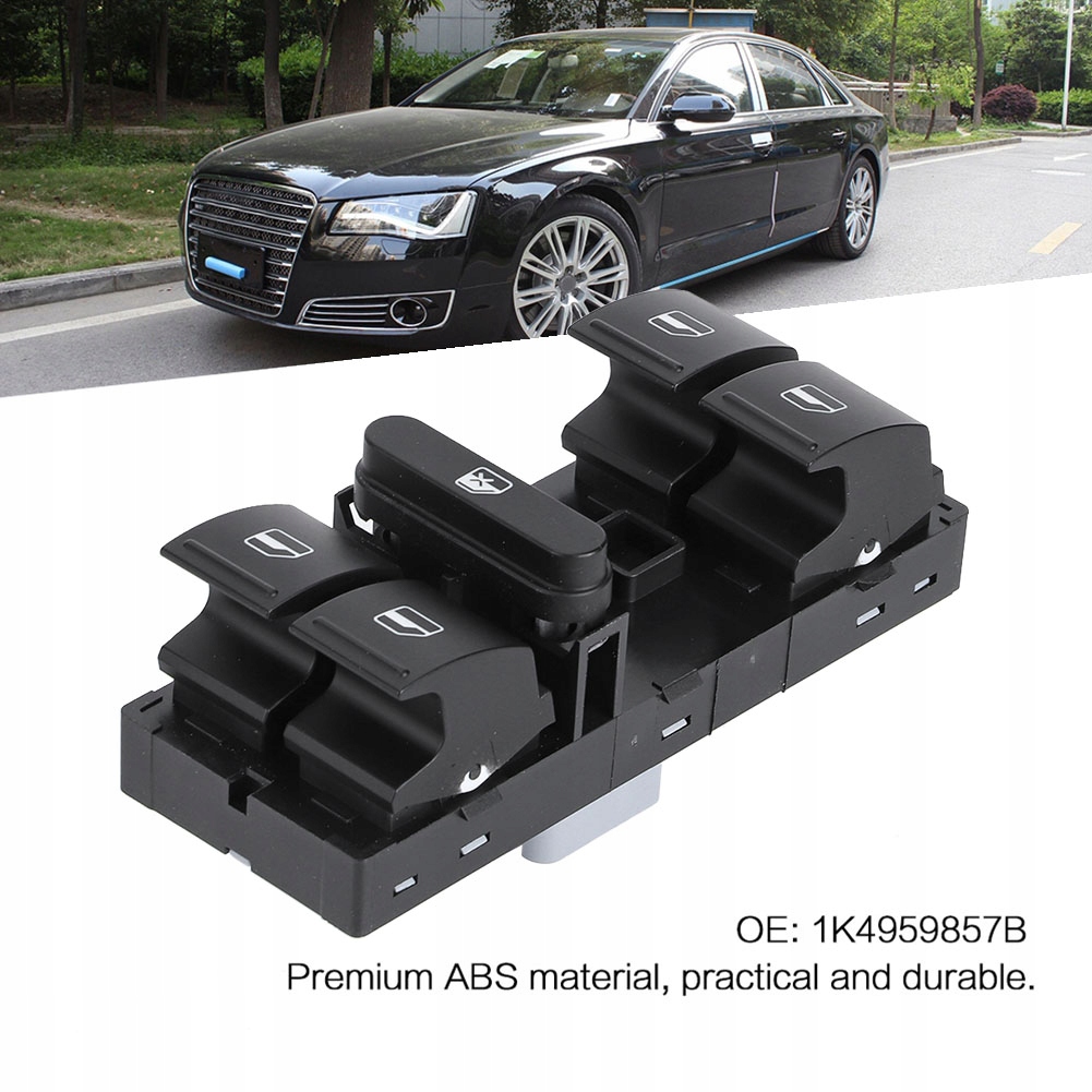 фото №9, Панель керування електричний перемикачем вікон 1k4959857b dla jetta golf