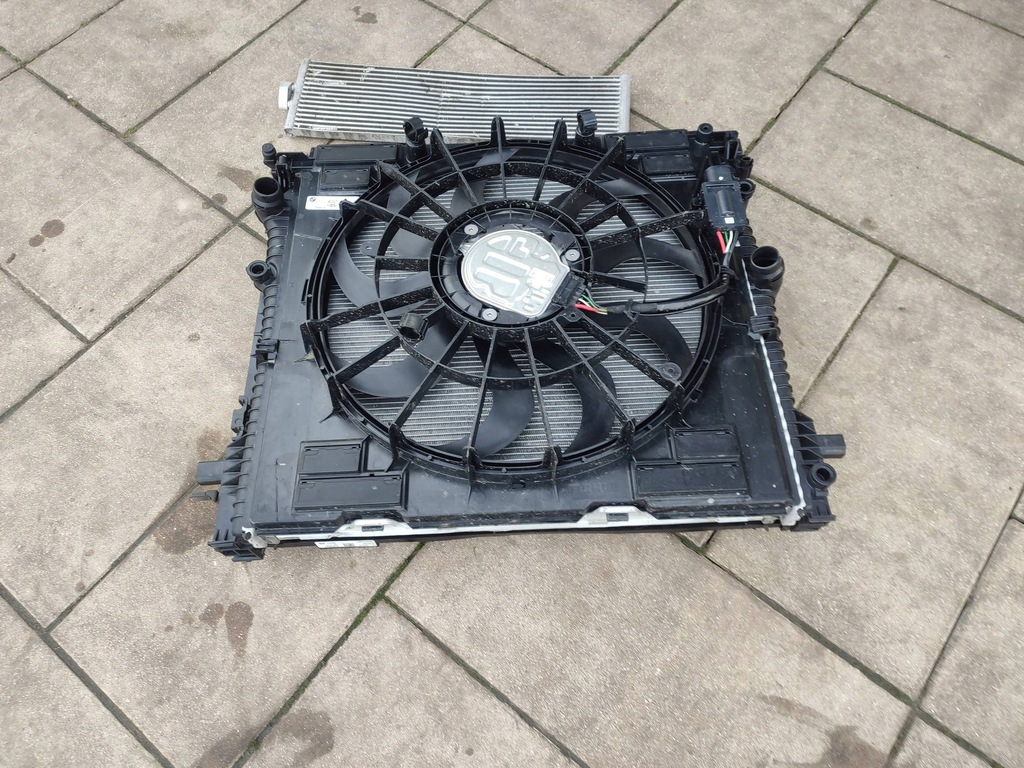 фото №13, Радіатор вентилятор комплект bmw x3 g01 b48b20b eu бензин