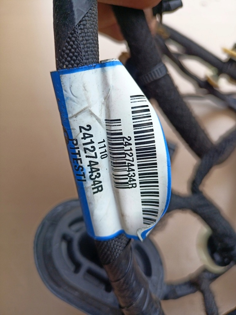 фото №4, Renault talisman електропроводка двері лівий задня