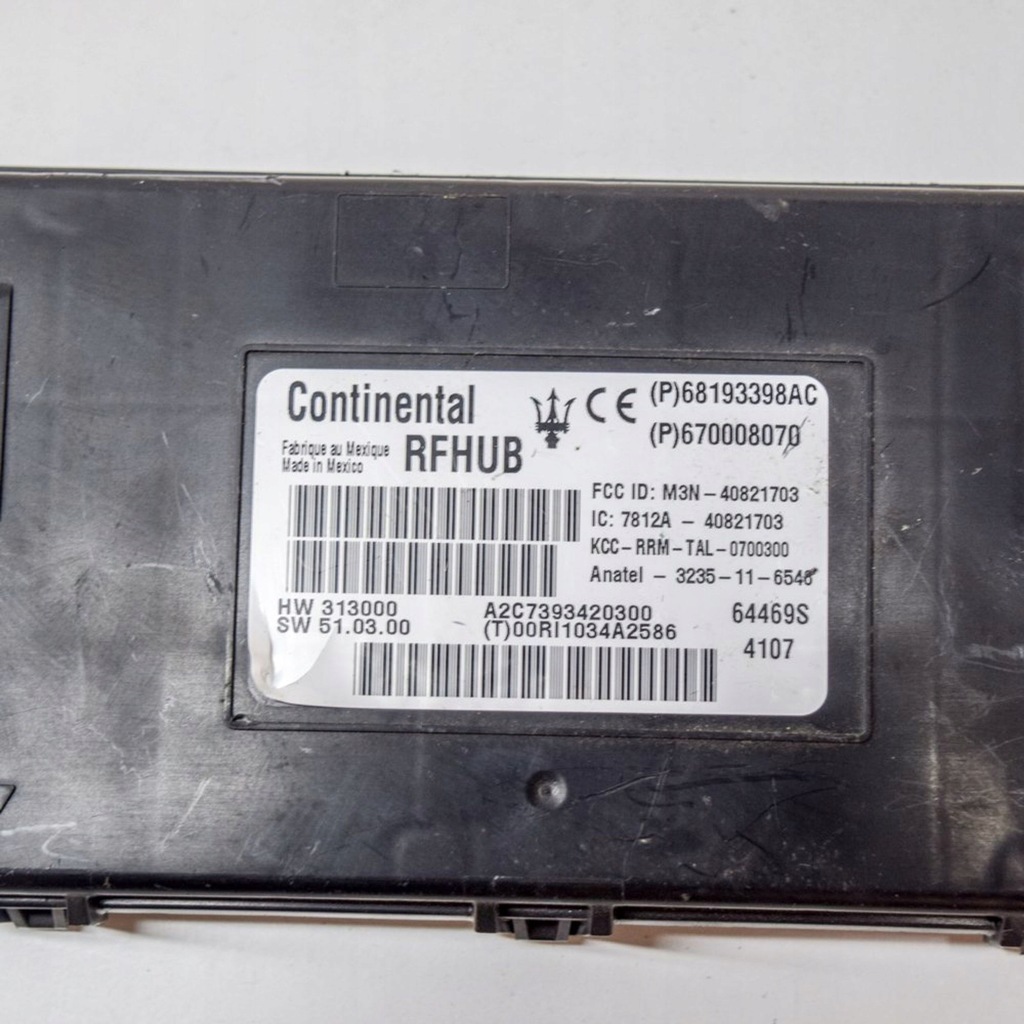 фото №6, Maserati ghibli 2015 модуль / блок керування система запуску безключового