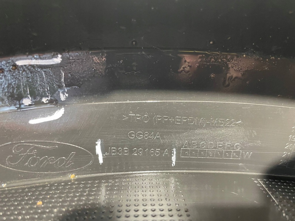 фото №8, Ford ranger 19-22 молдинг накладка na крыло левый перед передняя