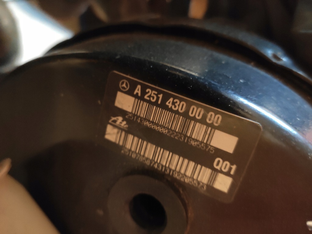 Купить Mercedes r-klasa w251 3.0cdi ml gl усилитель тормозов насос тормозная оригинал bdb состояние