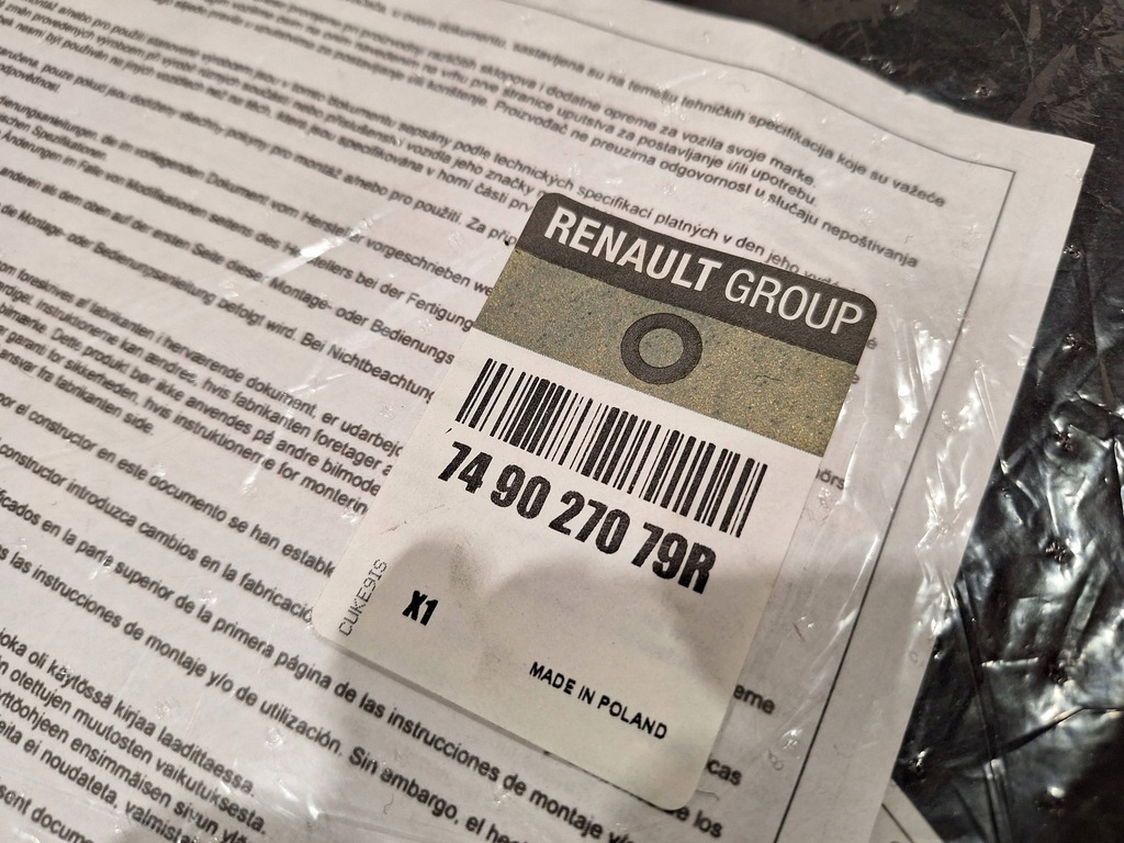 фото №11, Коврики велюровые nowe 749027079r dacia duster i 10-