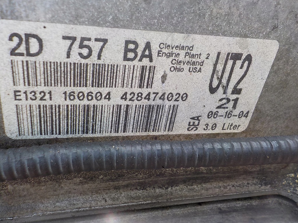 фото №8, Ford mondeo mk3 st 3.0 v6 204km двигатель reba kompletny