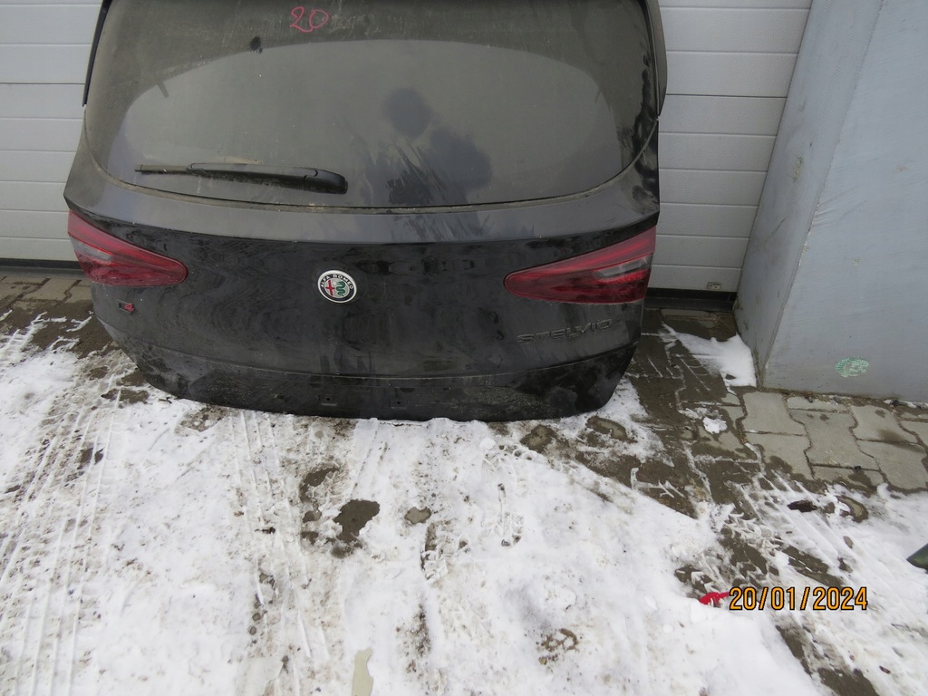 фото №4, Alfa romeo stelvio кришка багажника задня