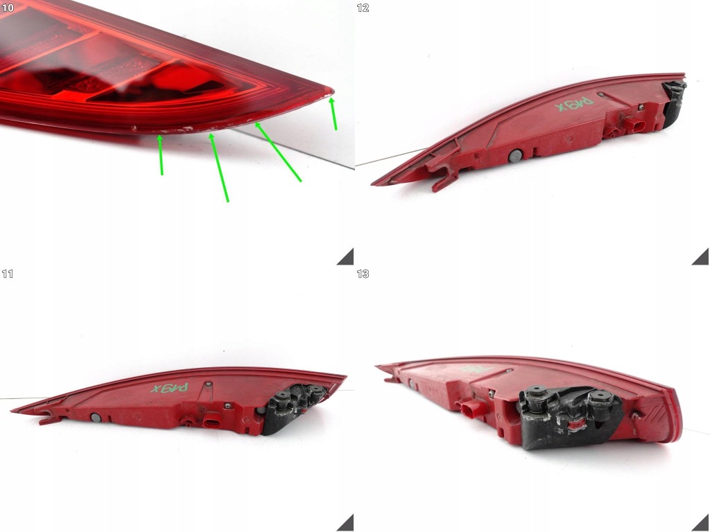 Porsche 911 991 mk1 carerra 4 4s 12-15 led фара w крыло правый  задний  европа Доставка