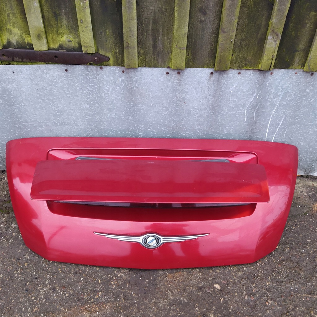 фото №1, Крышка багажника багажника спойлер спойлер chrysler crossfire cabrio