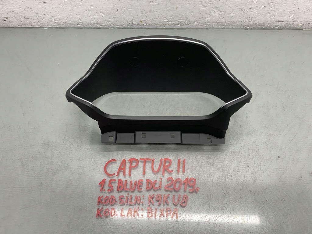 фото №1, Козирок спідометра renault captur ii 1.5 blue dci 19 r 682404238r