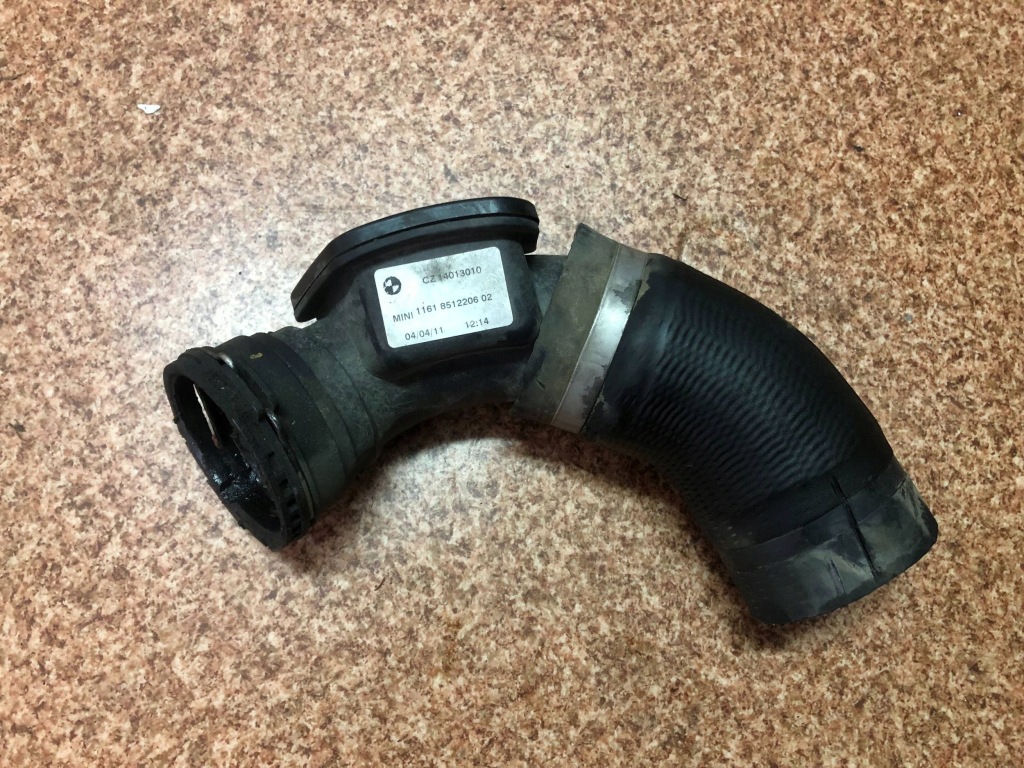 фото №1, Шланг труба пабтрубок  turbo mini countryman r60 cooper d 1.6 2.0 11618512206
