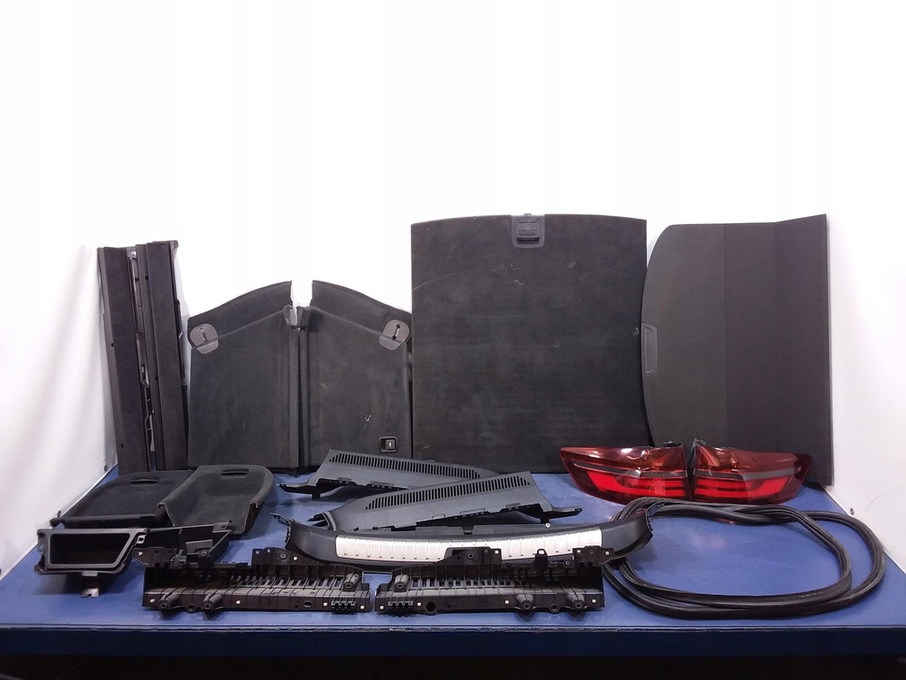 фото №11, Bmw x6 e71 крышка багажника бампер лампы 300 alpinweiss 3