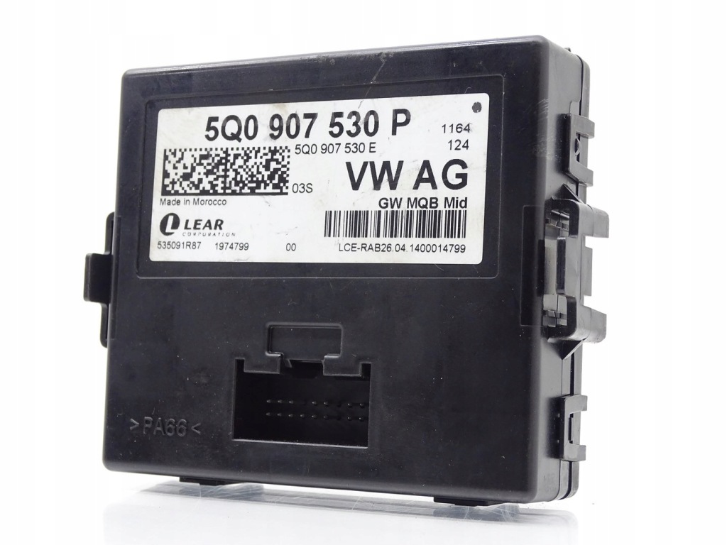 фото №1, Модуль бортовой компьютер блок управления шлюз seat leon iii 3 5f 5q0907530p