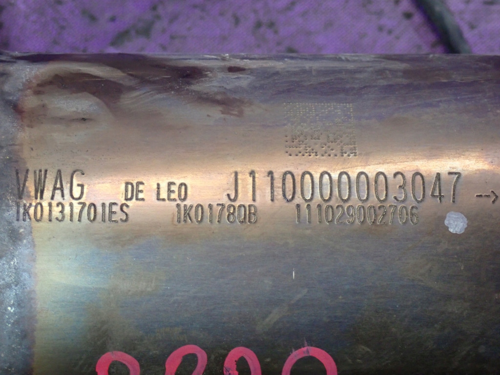 фото №5, Skoda roomster 1,2 tsi cbzb 105km катализатор 1k0131701es