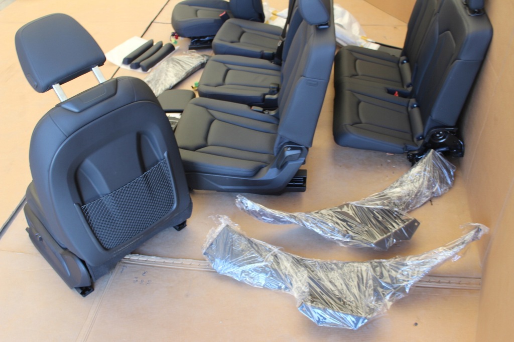 фото №9, Сиденья комплект 7 человек вентиляция audi q7 4m lift