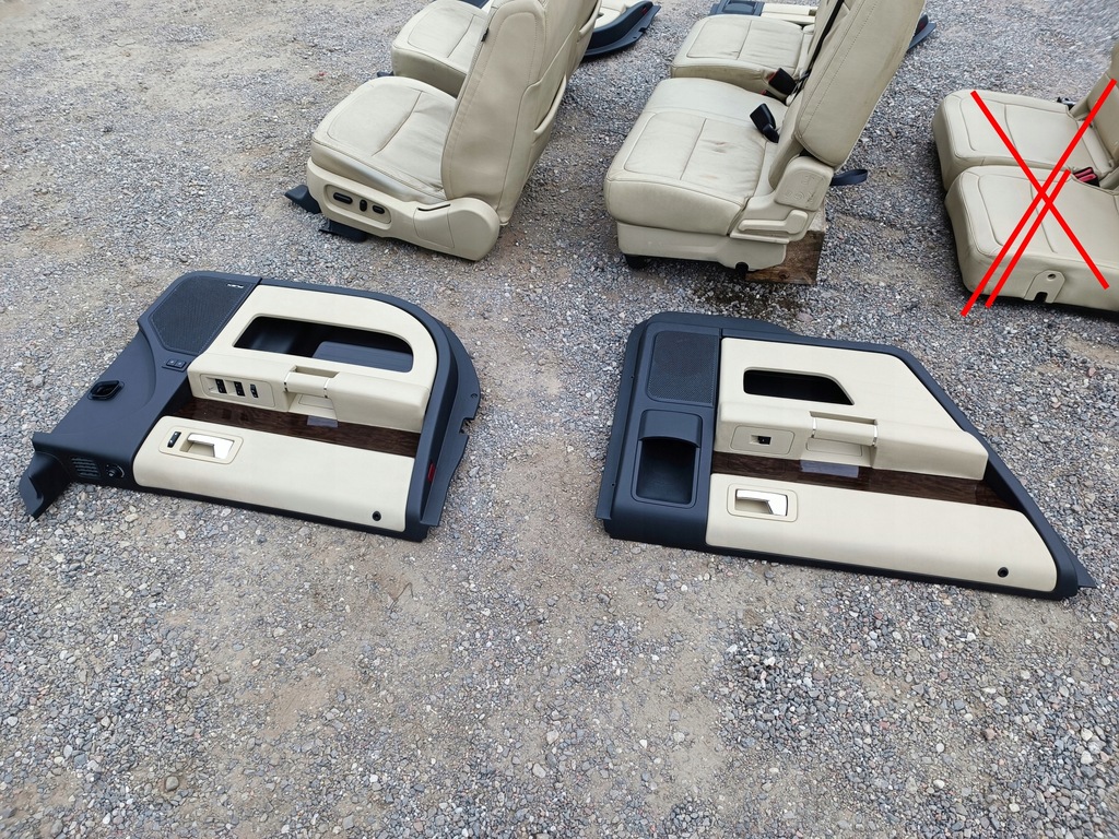 фото №14, Сиденья обшивки салон кожа ford flex 2011-