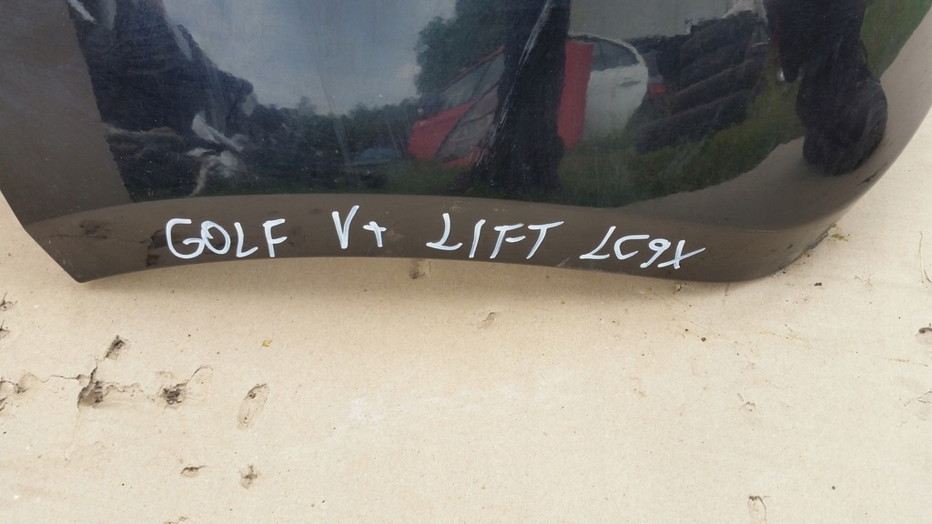 фото №6, Vw golf 5 v plus lift 09-14 бампер задняя задний lc9x