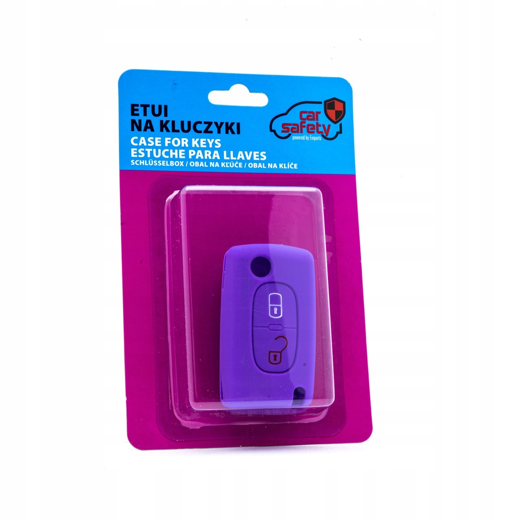 фото №12, Epkc124 fioletowe чохол силіконовий na ключі citroen peugeot