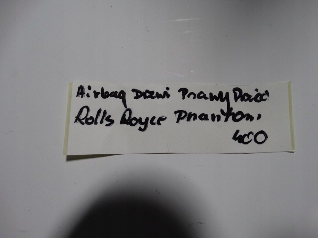 фото №4, Подушка безпеки двері правий перед rolls royce phantom 1