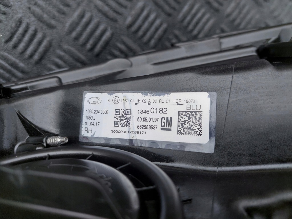 фото №12, Лампа перед правий передня led комплектна права uk 13460182 opel insignia b