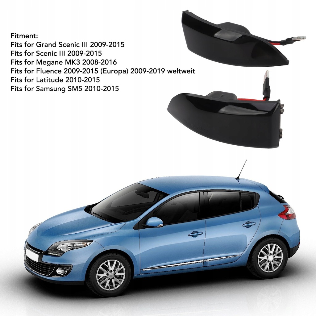 фото №6, Боковой поворотник зеркало led динамические